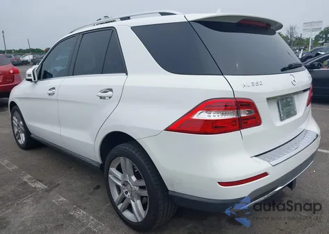2014 Mercedes-Benz Ml 350 4Matic из США, поврежденный, VIN 4JGDA5HB3EA284903